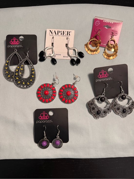 Napier Jewelry - Paparazzi , Claire and Napier earrings bundle.New .